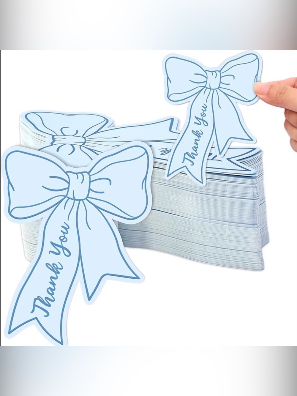 590pcs Shipping Bundle 30 Poly Mailers, 30 Clear Bags, 30 Cards & 500 Stickers - Picture 13 of 15